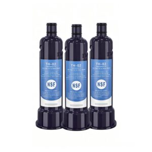CoachFilters Compatible F2WC9I1, ICE2 Ice Maker Water Filter, 3Pack