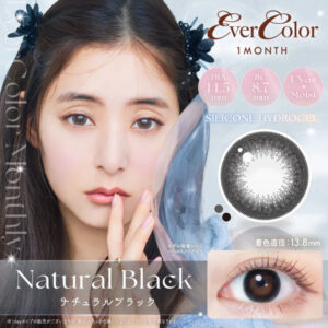 EverColor Monthly Contact Lenses Natural Black