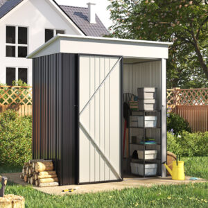 3X5 Storage Shed with Shelves