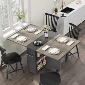Saira Space Saving Drop Leaf Dining Table