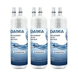 CoachFilters Compatible EDR1RXD1 Refrigerator Water Filter, W10295370A, 3Pack