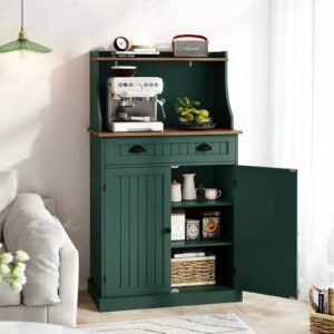 Case Small Kitchen Pantry Cabinet Hutch