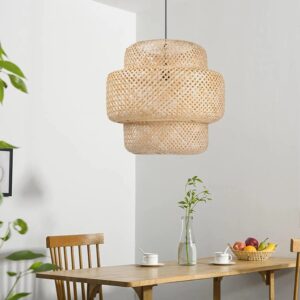 Bamboo Kitchen Pendant Light