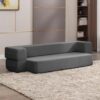 Modern Straight Queen Convertible Futon Sofa Bed