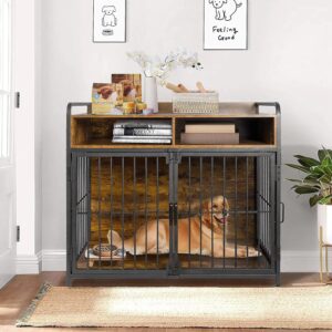 41 Faye Rustic Large Dog Crates Furniture