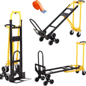 3-in-1 Industrial Convertible Hand Truck Dolly Cart