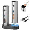 Rechargeable Electric Salt and Pepper Grinder Set