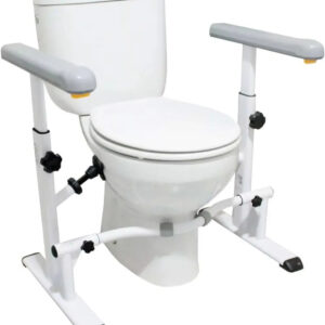 Flip Up Toilet Safety Frame Rails