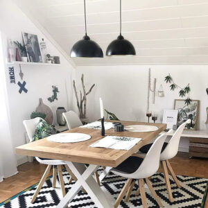 Vintage Black Pendant Light