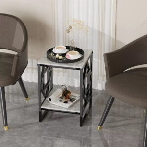 Marble Living Room End Table