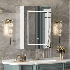 24 Mirrored Lighted Medicine Cabinet