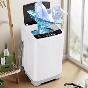 17.8lbs Portable Apartment Ventless Washer & Spin Dryer