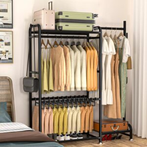 58 Heavy Duty Wardrobe Clothes Rack