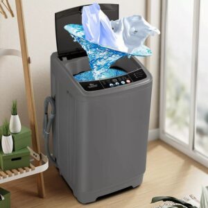 17.8lbs Portable Apartment Ventless Washer & Spin Dryer