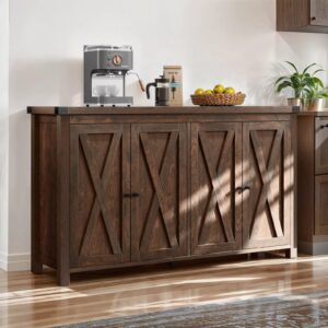 Dawid Farmhouse Sideboard Buffet Cabinet