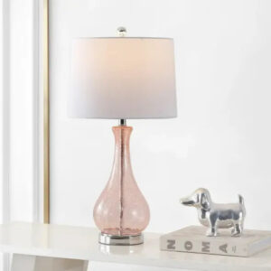 Pink Vase Bedside Table Lamp