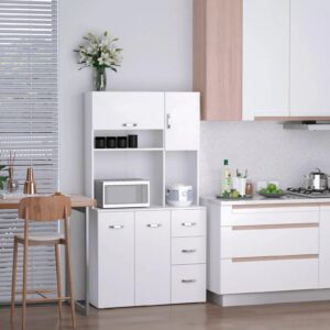 Wendy Kitchen Pantry Cabinet Hutch