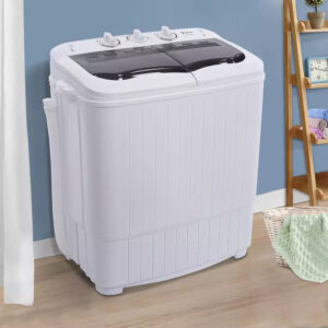 14.3lbs Twin Tub Portable Washer & Spin Dryer