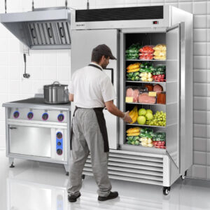 2 Door Commercial Upright Refrigerator