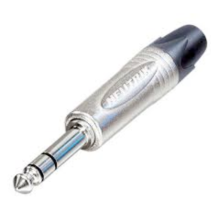 Neutrik NP3X 1/4 TRSM Connector