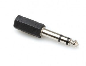 Hosa GPM-103 3.5mm TRSF to 1/4in TRSM Adaptor