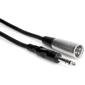 Hosa STX-110M 1/4in TRSM to XLR3M. 10ft