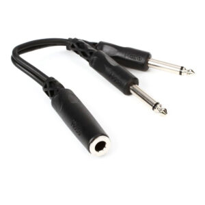 HOSA YPP-106. 1/4 in TSF to Dual 1/4 in TS