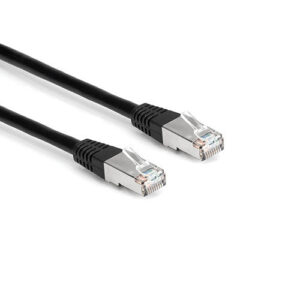 Hosa CAT-605BK Category 6 Ethernet Cable. 5ft