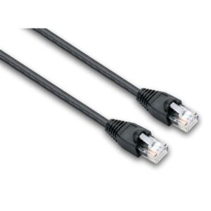 Hosa CAT-505BK Category 5e Ethernet Cable. 5ft