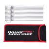 13-Inch Flat BBQ Skewers. Set of 12