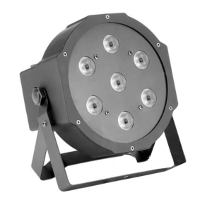 GL GL-4034-6 7*12w LED - 84w RGBWA+UV Outdoor Rated IP65.  Flat Par Light