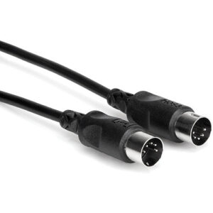 Hosa MID-310BK MIDI Cable. 10ft