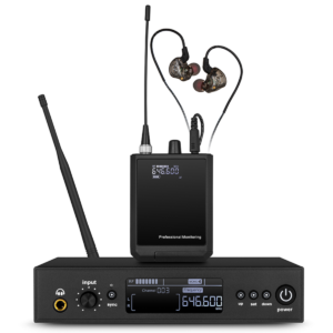 Hiberr HEM-3000 Wireless Stereo in Ear Monitor Kit