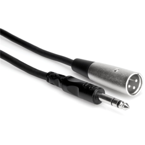 Hosa STX-105M 1/4 TRSM to XLR3M. 5ft