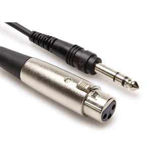 Hosa STX-110F 1/4 TRSM to XLR3F. 10ft